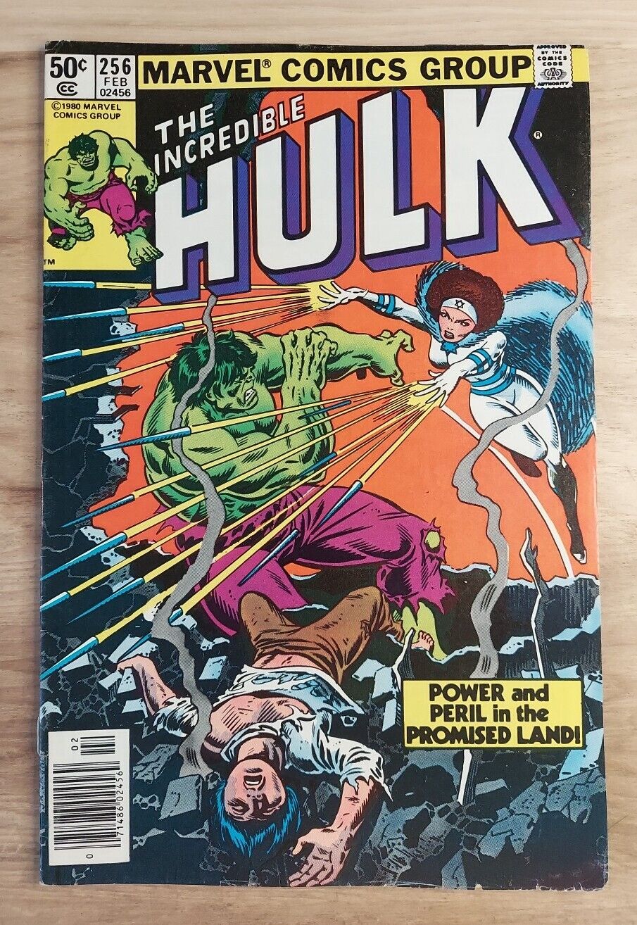 Incredible Hulk #256 - Marvel (1981) - 1st App Sabra, 1st Israeli mutant