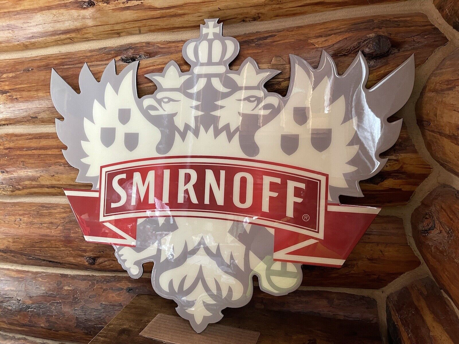 Smirnoff Vodka - Large Advertising Sign - 28”x23.5”