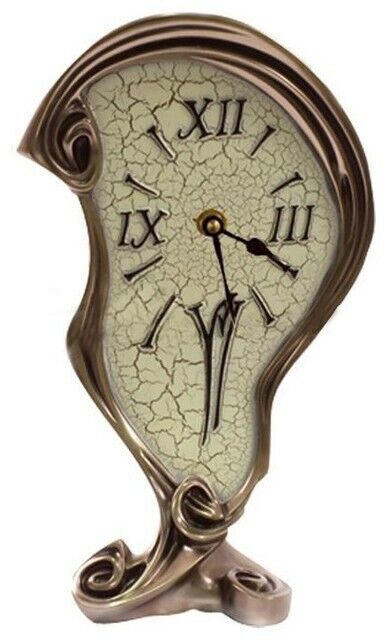 10.5 inch Art Nouveau Melting Clock, Unicorn BD08395A4