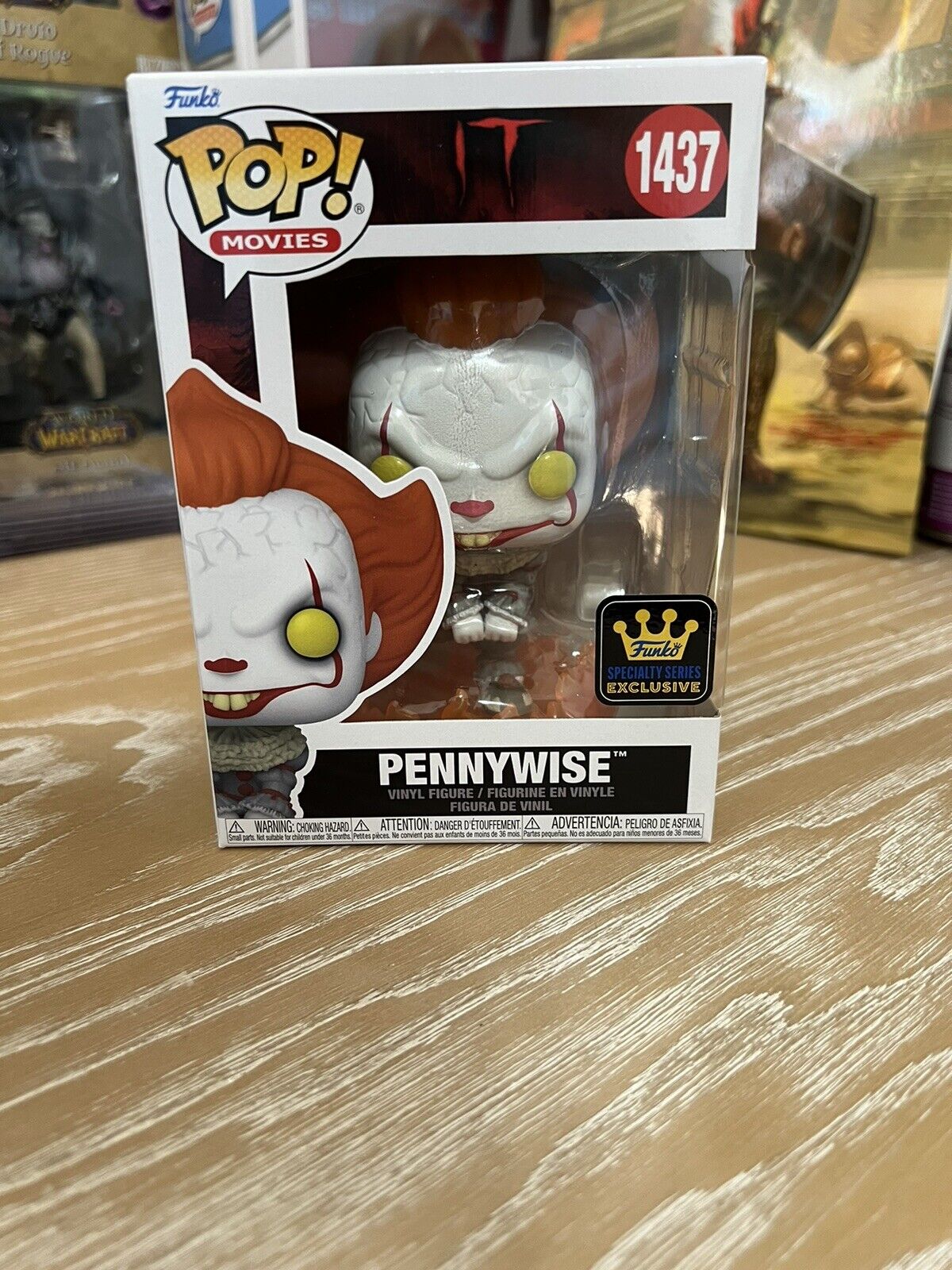 Funko POP Movies: IT - Pennywise [Dancing] (Specialty Series) #1437 Non Chase
