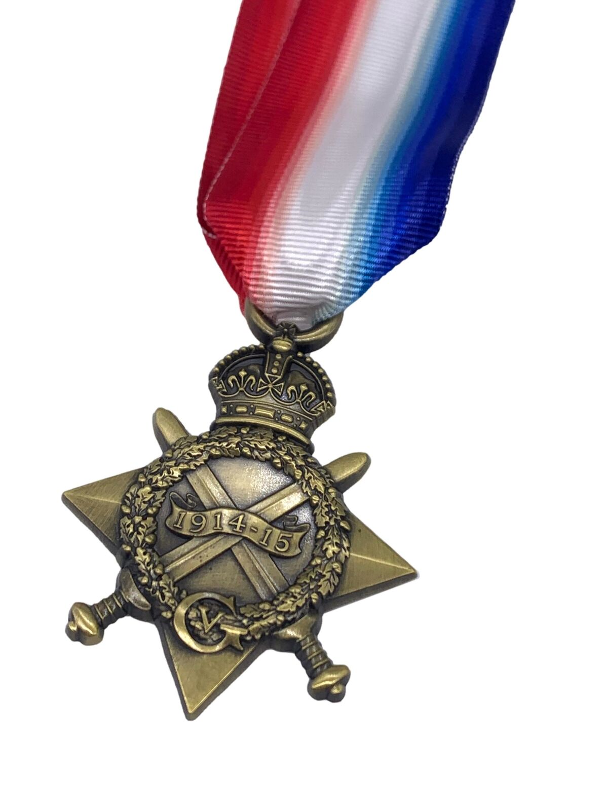 Replica WW1 1914/15 Star Medal, World War 1, Brand New Copy/Reproduction