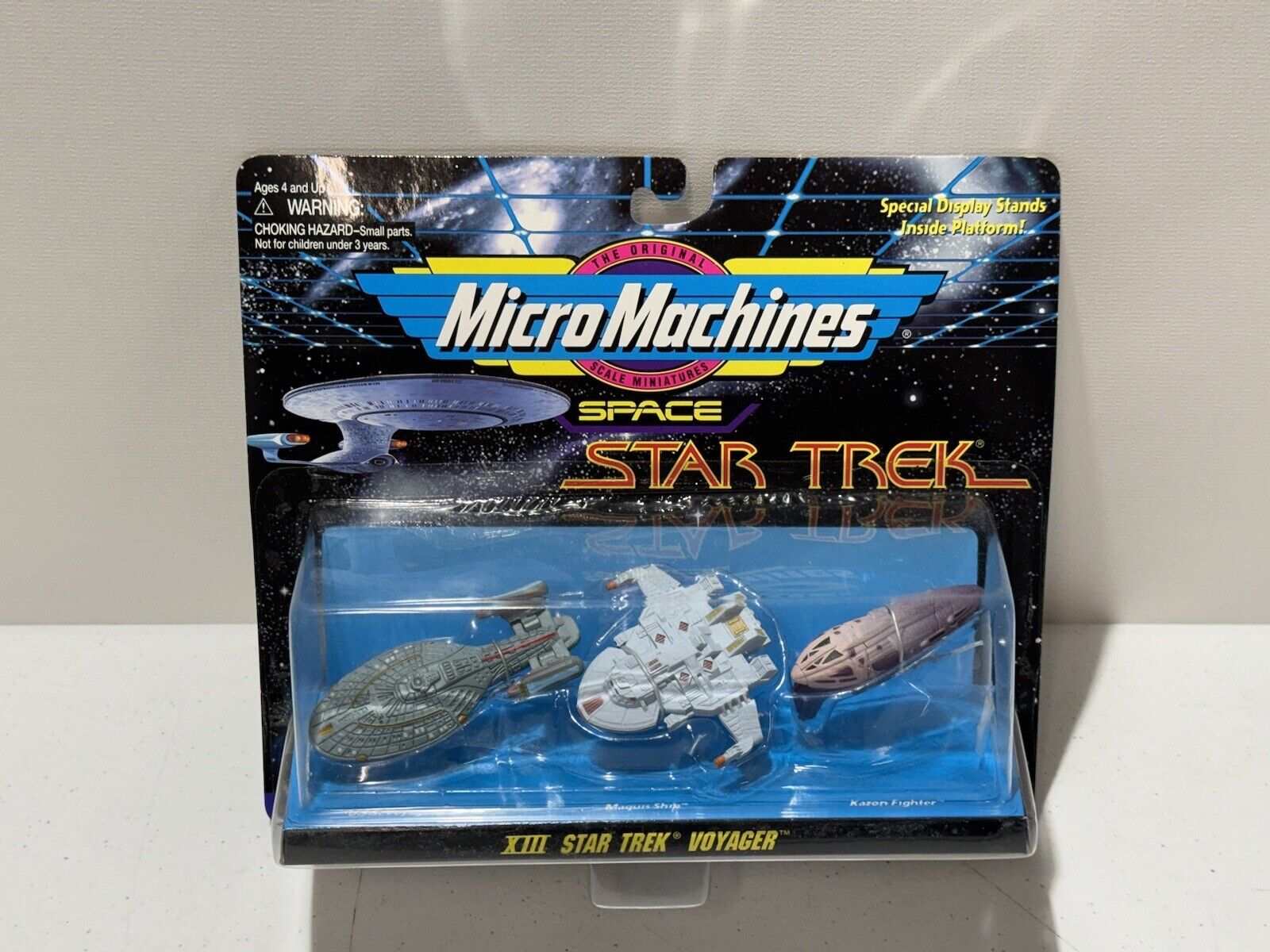 Micro Machines STAR TREK: VOYAGER XIII  1995 Galoob VOYAGER MAQUIS KAZON NEW