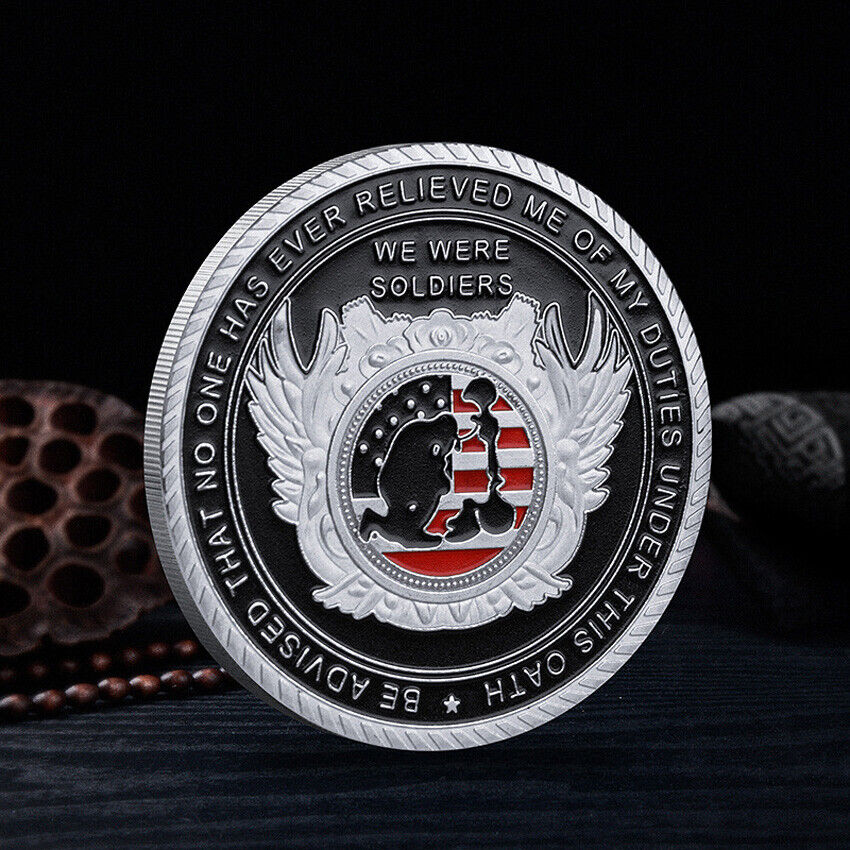 100 PCS Commemorative U.S. Iron Coin Plating Collection Gift Veteran Decoration