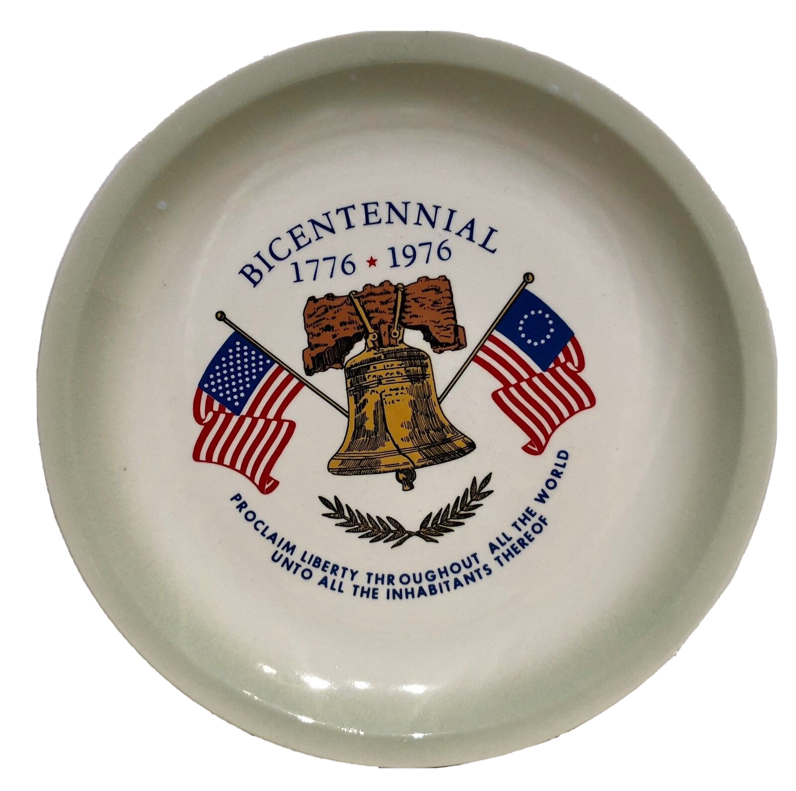 Bicentennial Collector Plate 1776-1976 Proclaim Liberty Throughout All The World