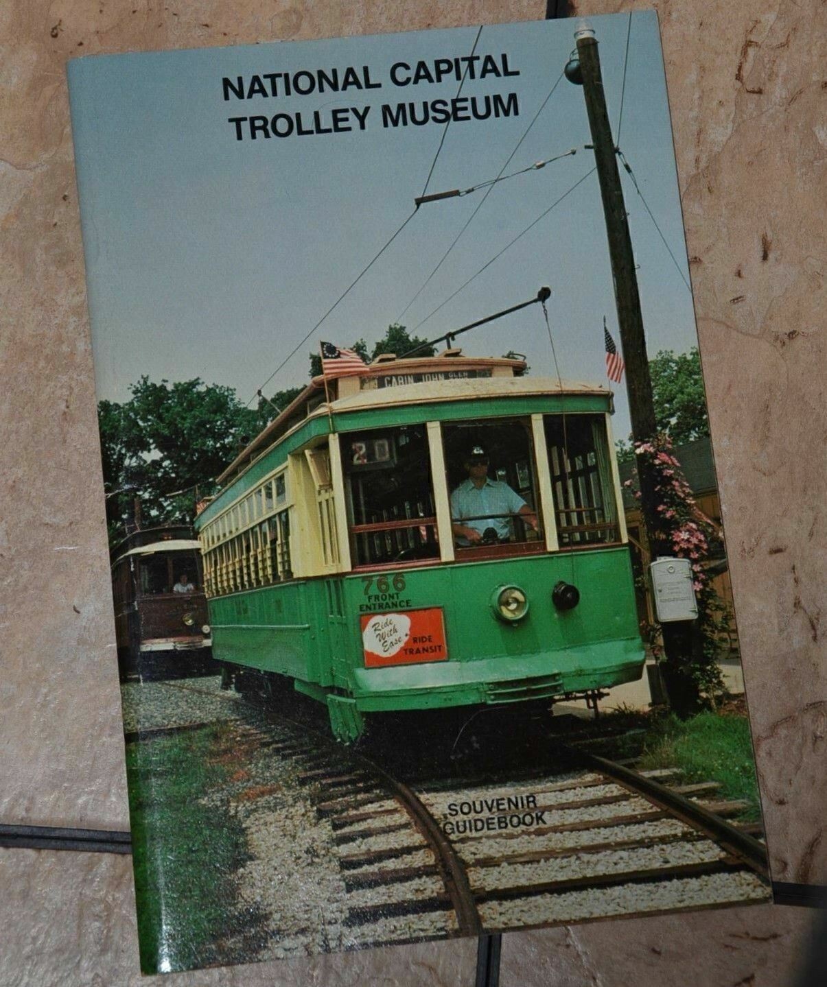 National Capital Trolley Museum Souvenir Book Randolph Kean 1978 