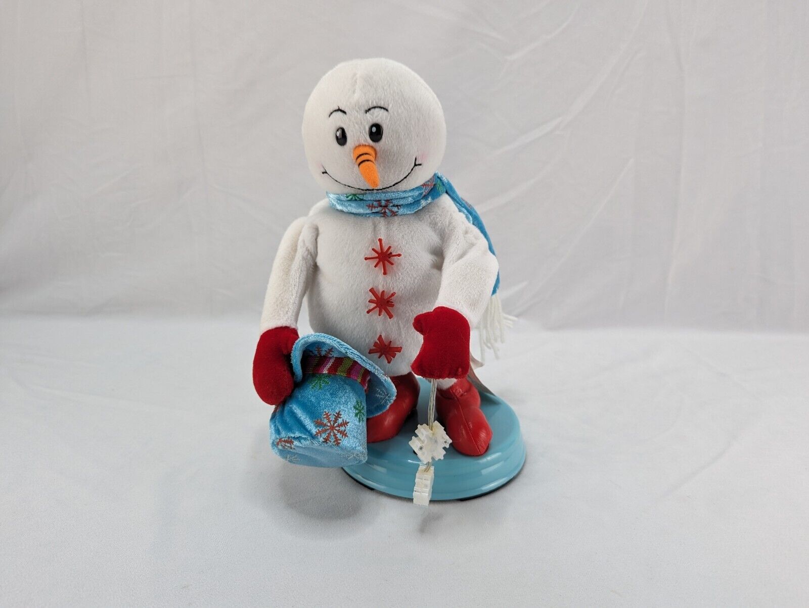 Gemmy Snowflake spinning Snowman Snow Miser Animatronics Animated *Read*
