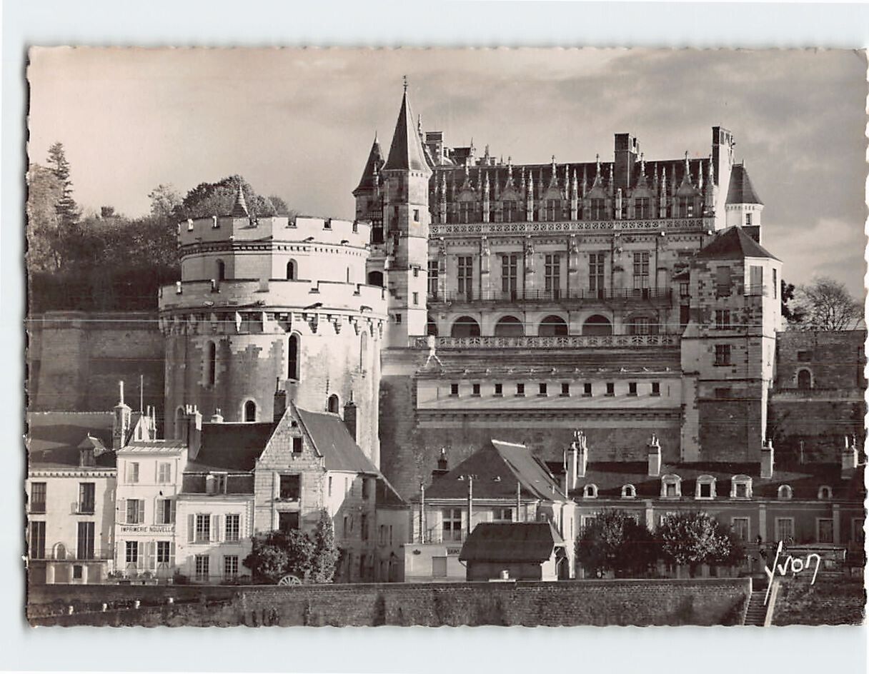 Postcard Château d'Amboise France