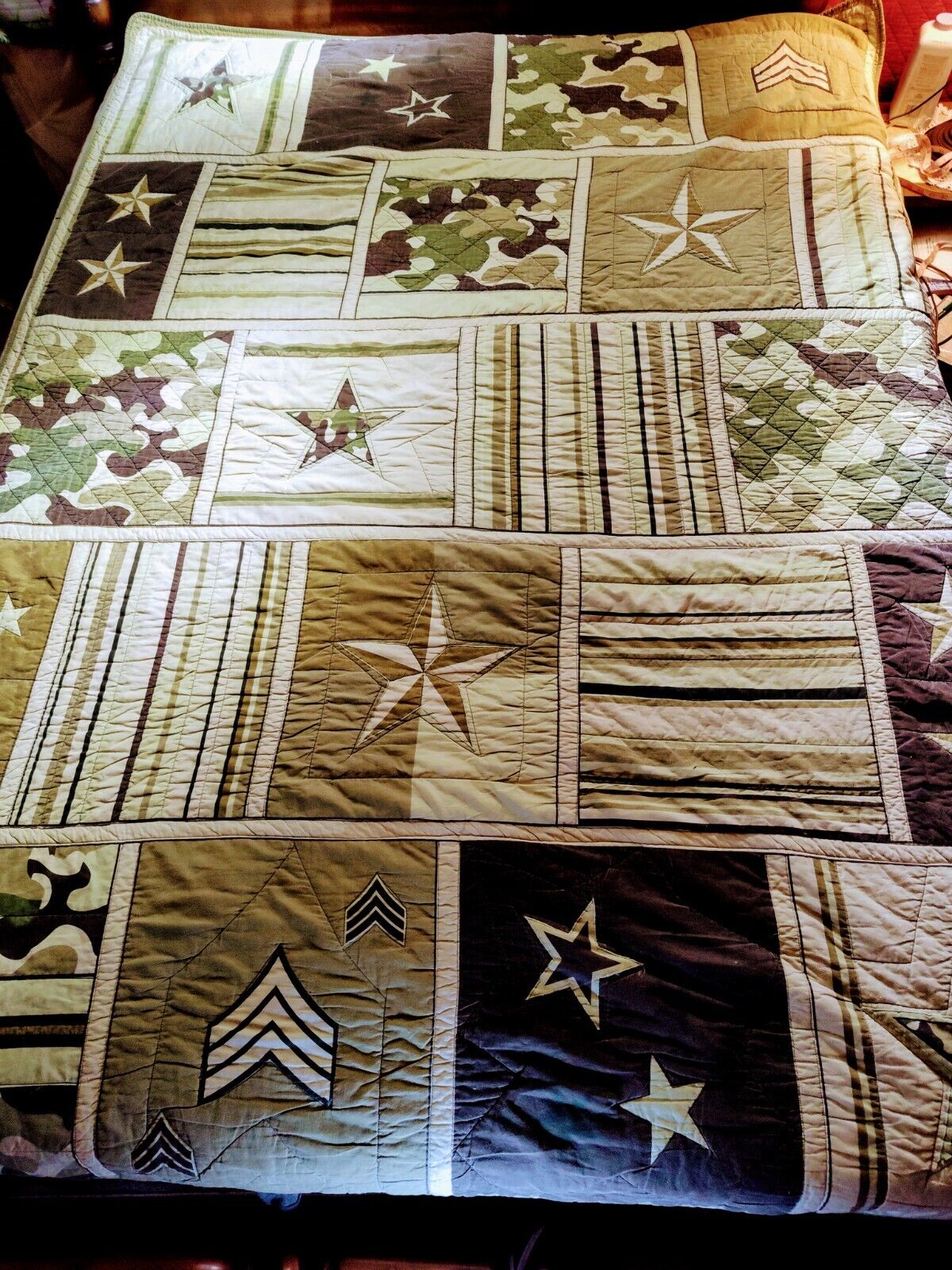 Military Pattern Quilt