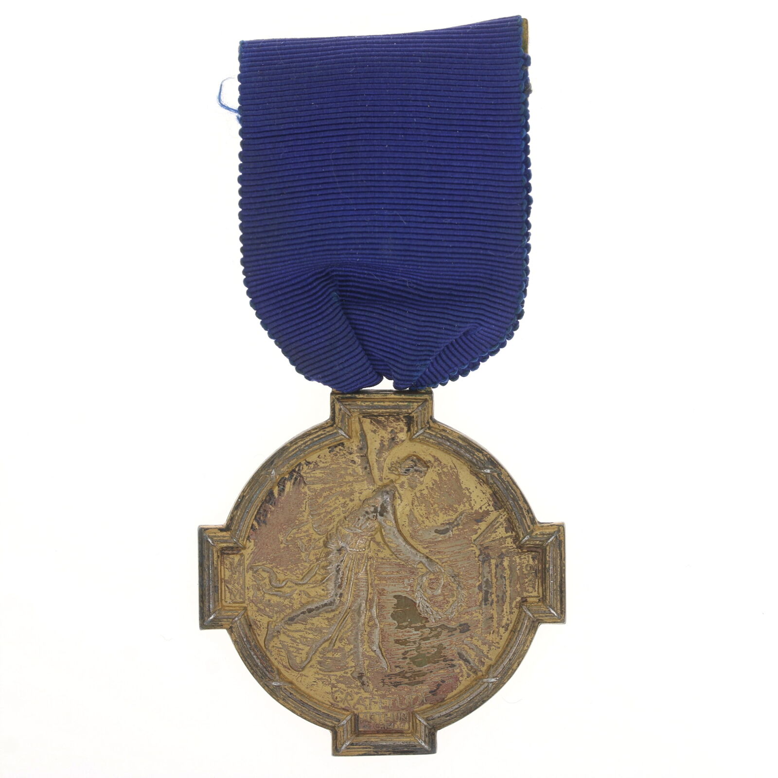 1925 British Masonic Gratitude Medal Sterling 925 Olympia Grand Festival Jewel
