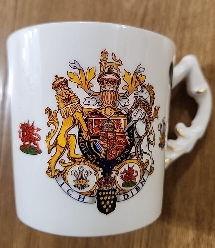 Aynsley Beaker Mug to Commemorate The Marriage Of Prince Of Wales To Lady Diana