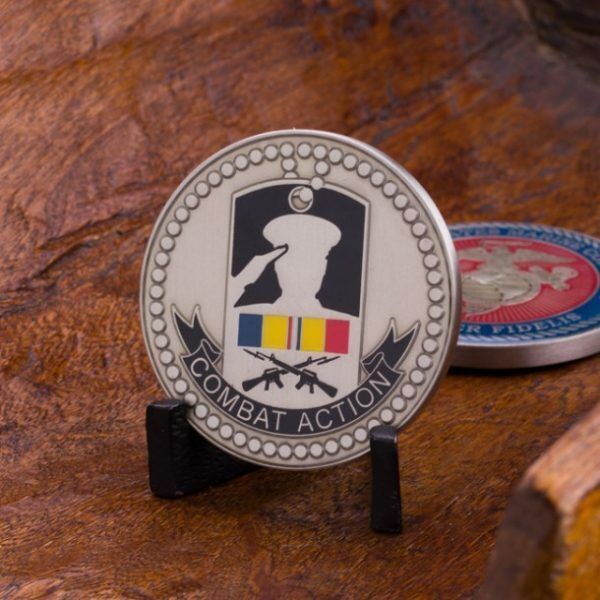 Marine Corps Combat Action Coin