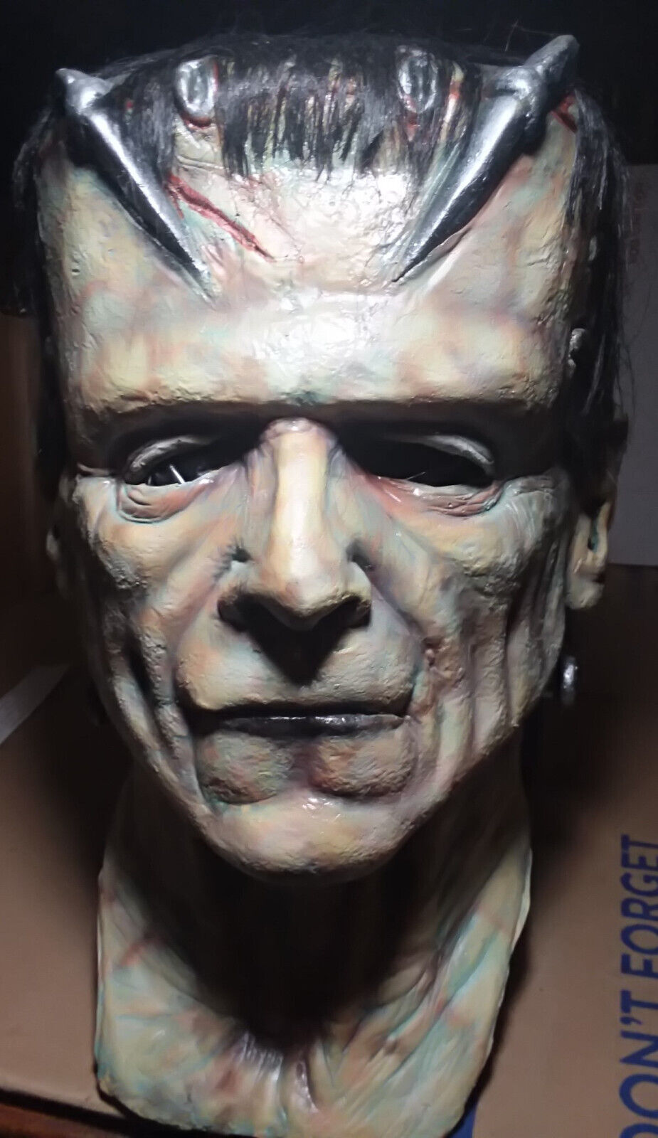 Frankenstein Mask by artist Jerry Chacon no Don Post Distortions dracula cesar