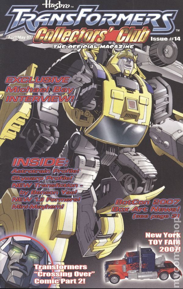 Transformers Collectors\' Club #14 FN/VF 7.0 2007 Stock Image