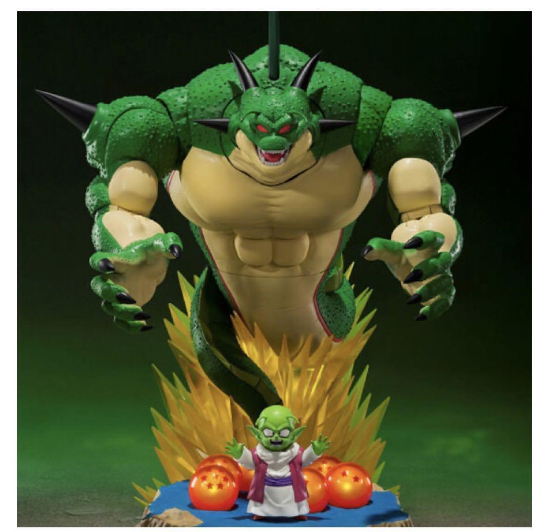 BANDAI S.H.Figuarts Porunga & Dende Shenron Luminous Dragon Ball Set Figure