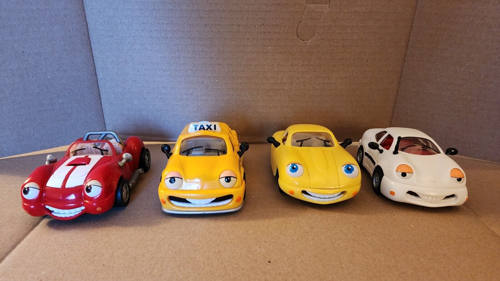 Lot Of Four Vintage “The Chevron Cars”