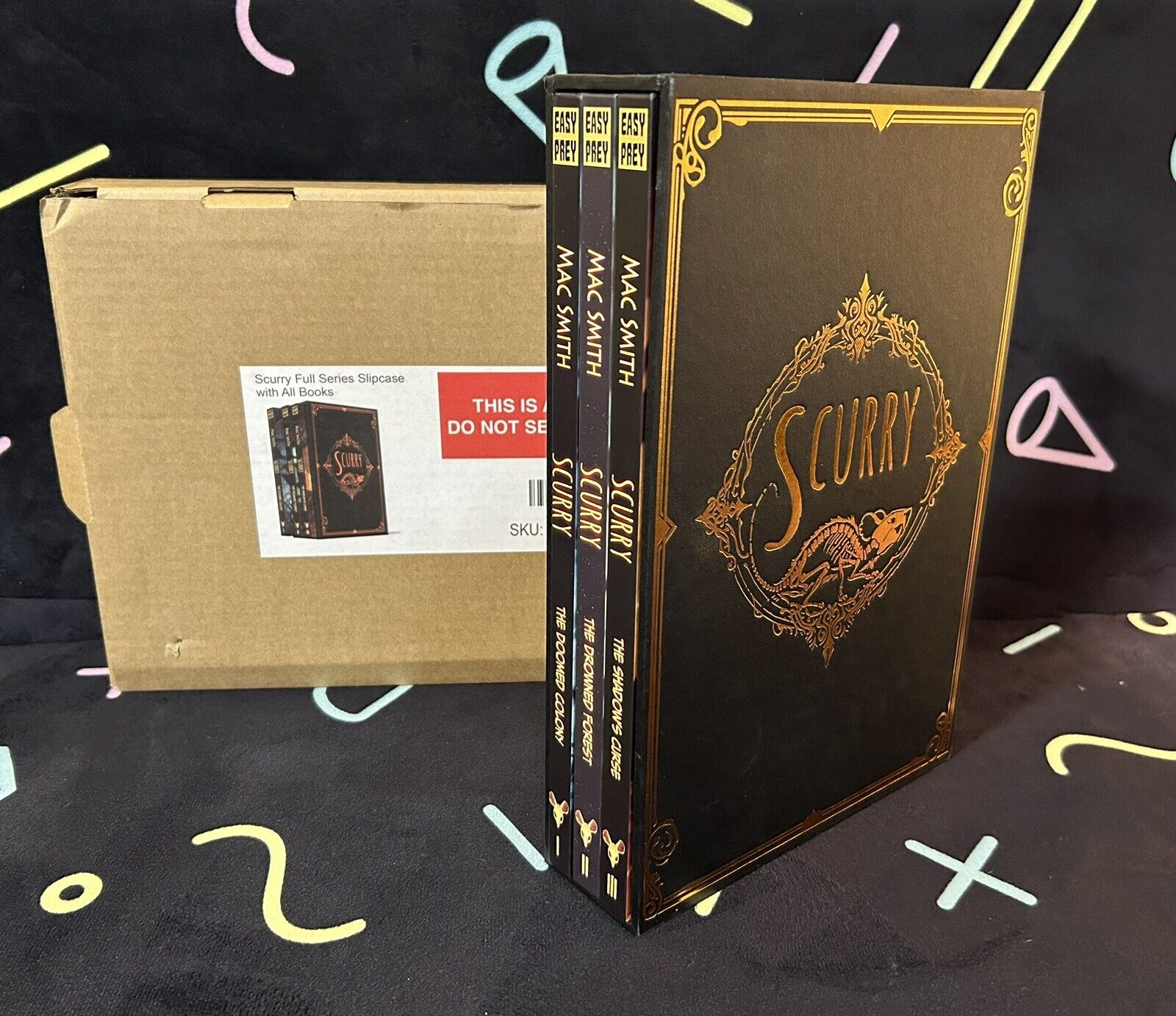 Scurry Hardcover Slipcase Boxset By Mac Smith - Easy Prey - Kickstarter