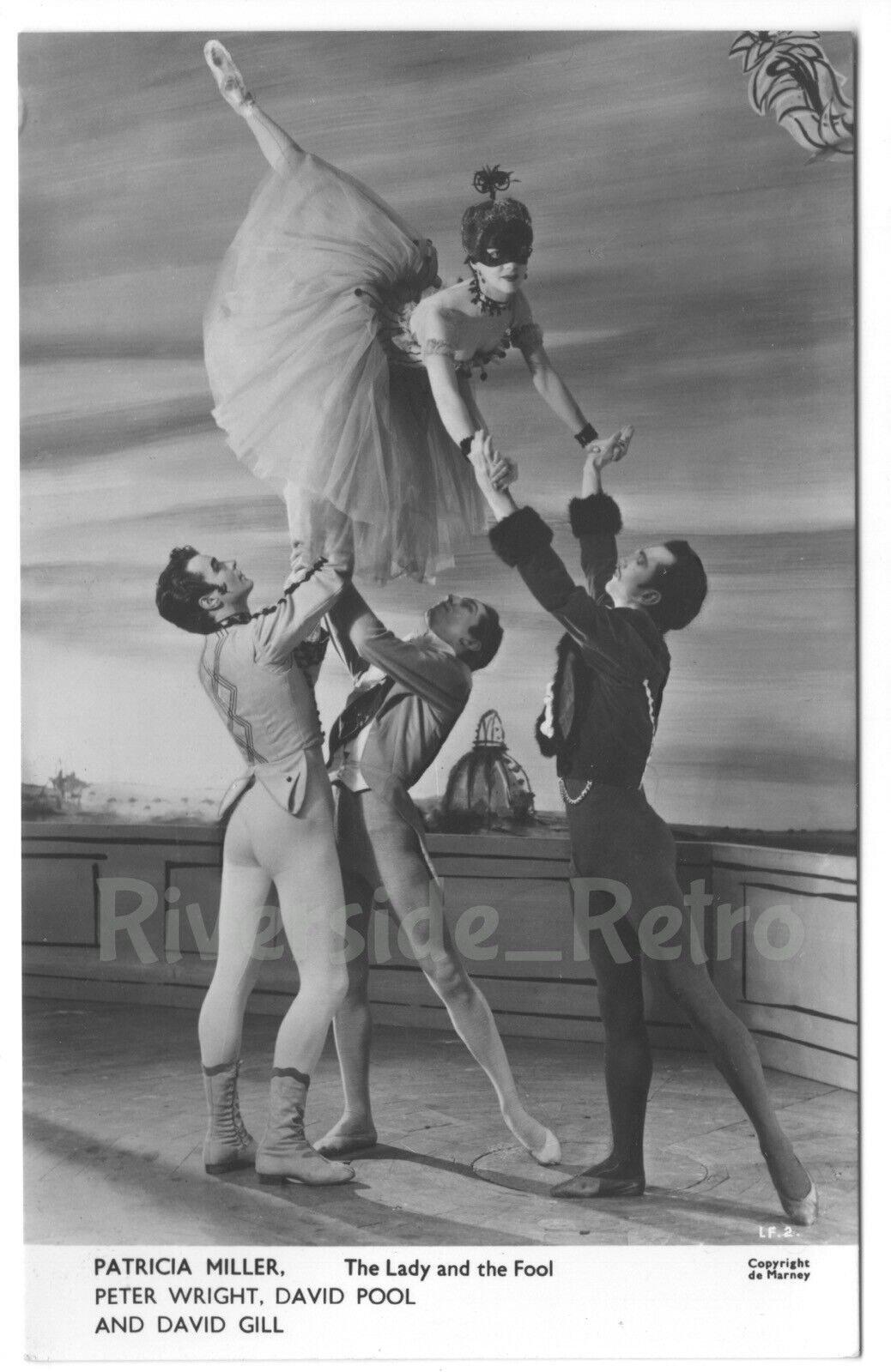 Patricia Miller Peter Wright David Pool/Gill 'Lady & The Fool Ballet Photo, #142