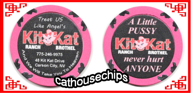 Kit Kat Ranch Brothel chip Carson City NEVADA  Legal Cathouse