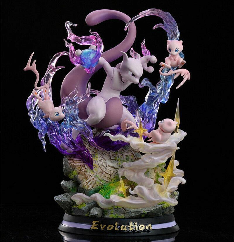 MFC Studio Mewtwo Evolution Limited Painted Model Collectible Statue New Stock