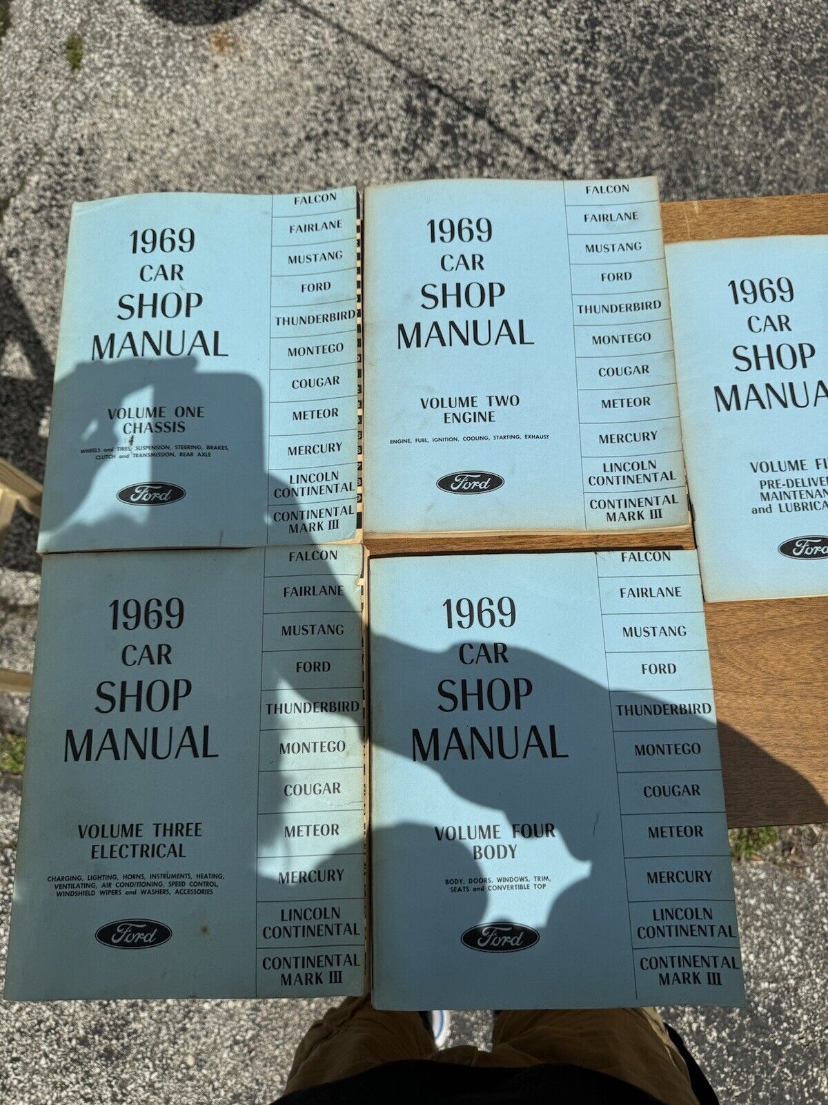 1969 ford car shop manual