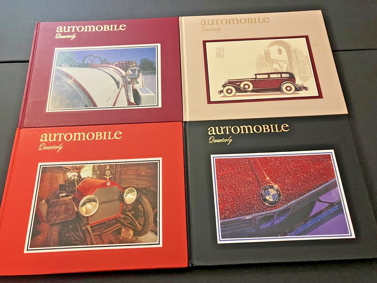 Vintage Automobile Quarterly Volume 36 Complete Set 1-4 Hardcover Books - CLEAN