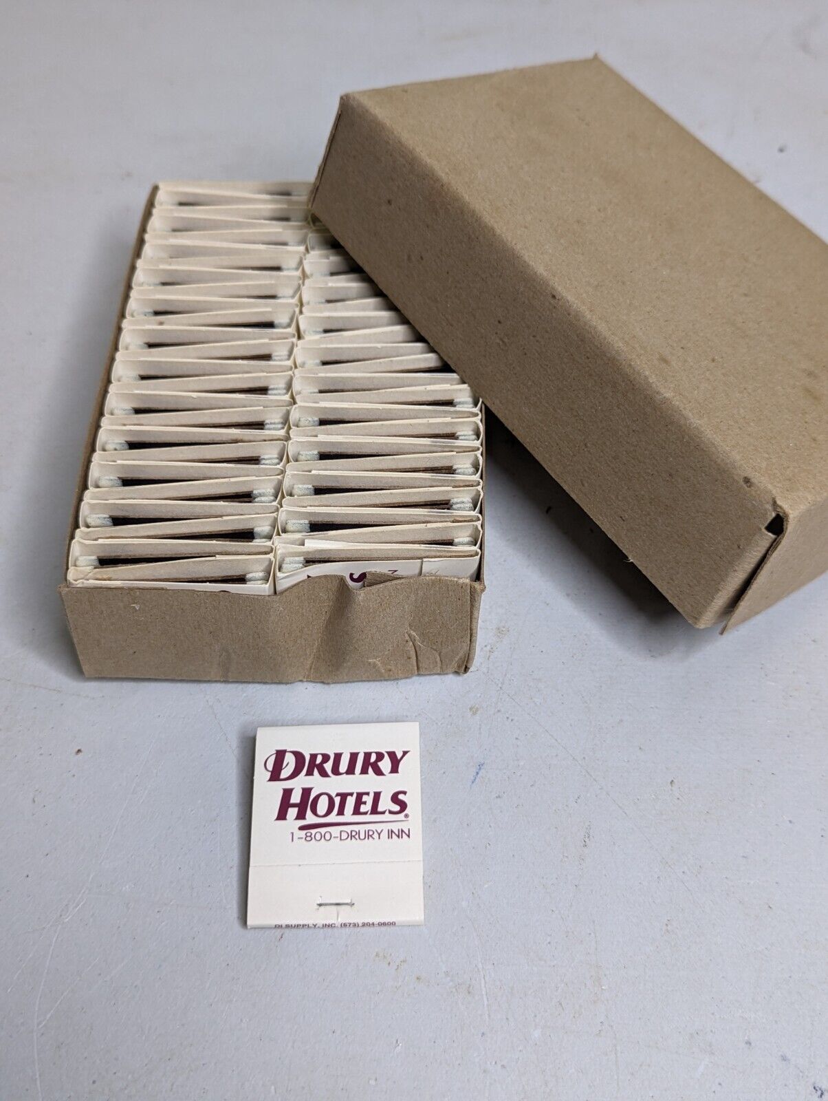 Lot of 50 Vintage Unused Matchbooks Drury In Hotel Late 90s-2002 NIB 