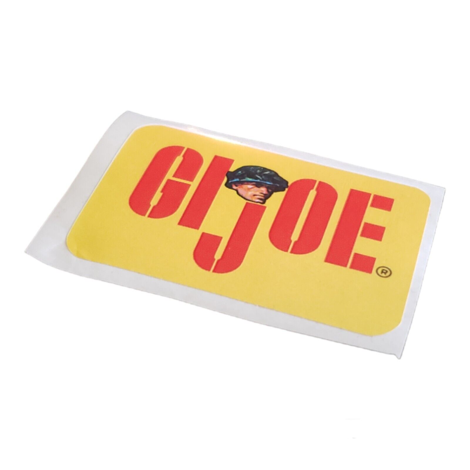 Vintage G.I. Joe Footlocker Sticker replacement  