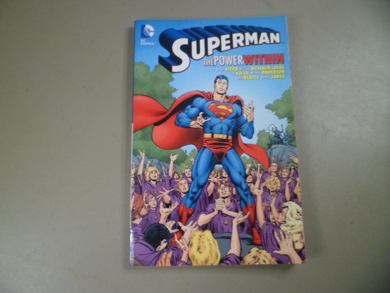 Superman The Power Within DC Comics c2015 OOP  Stern + more auth pre-owned vgc