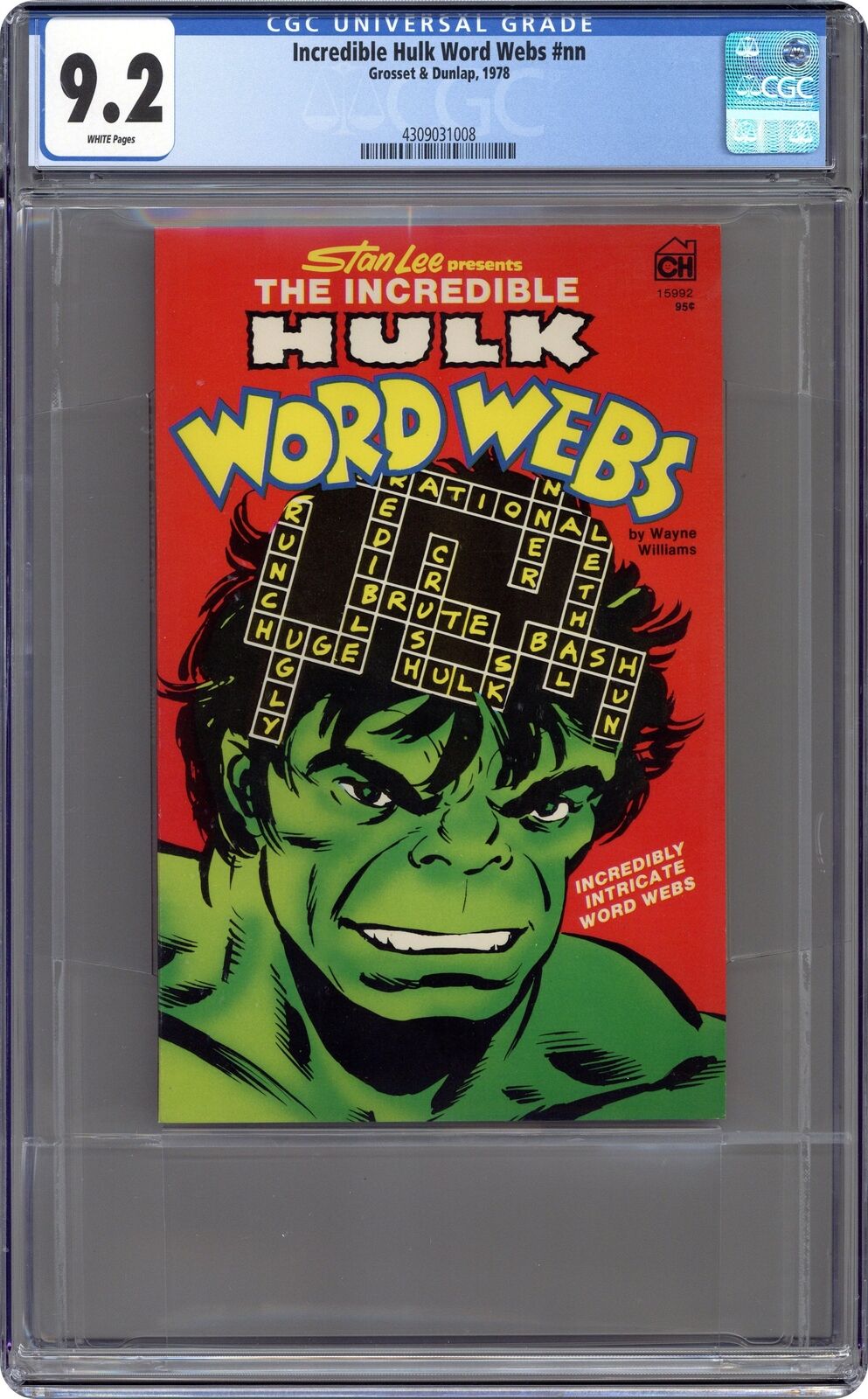 Incredible Hulk Word Webs #1 CGC 9.2 1978 4309031008