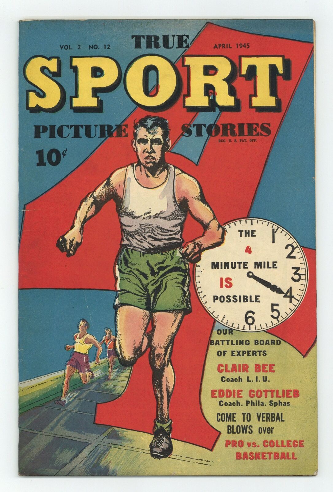 True Sport Picture Stories Vol. 2 #12 VG/FN 5.0 1945
