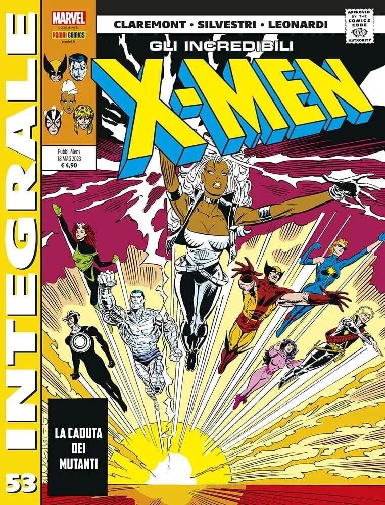 The Incredibles x-Men 53-MARVEL Integral Silvestri, Claremont 2023 Panini