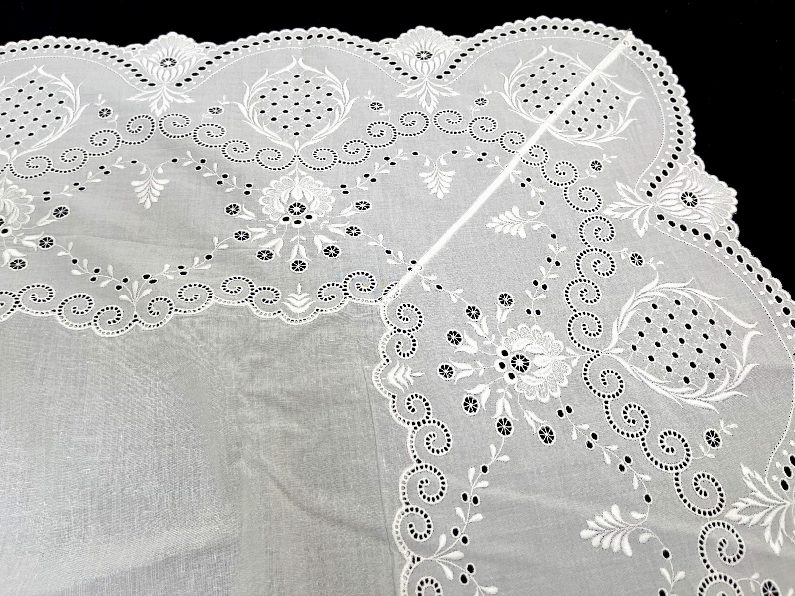 Pratesi Angel Skin Cotton Twin Flat Sheet Embroidered White  YY614