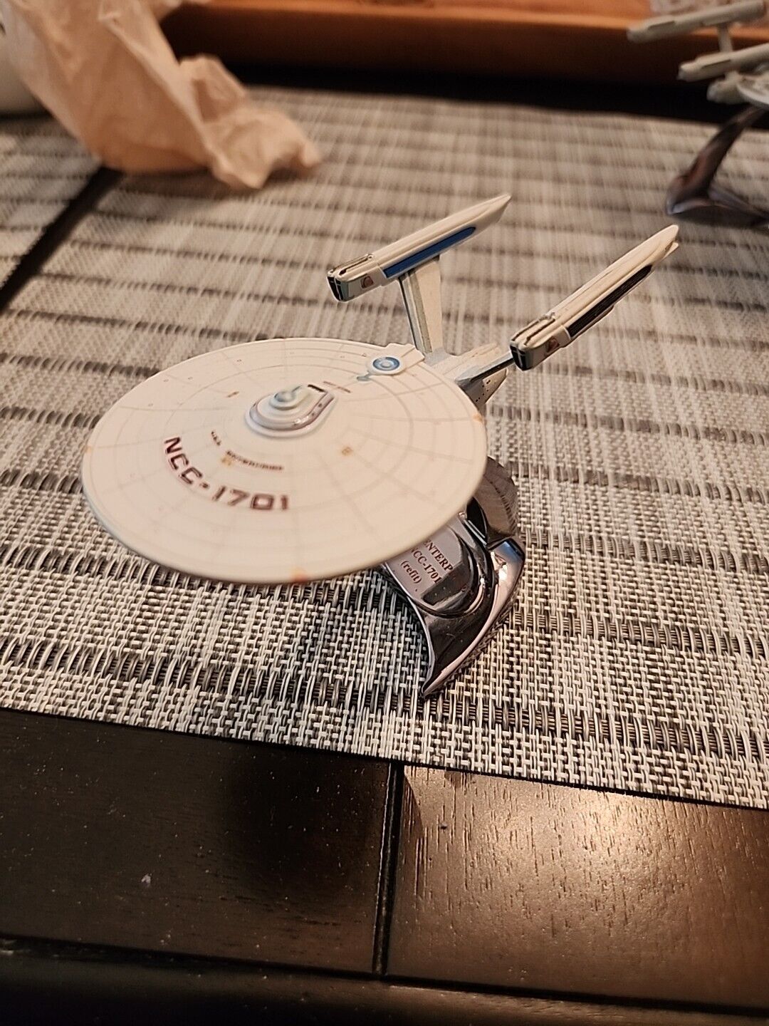 Johnny Lightning Star Trek USS Enterprise  NCC-1701 Refit