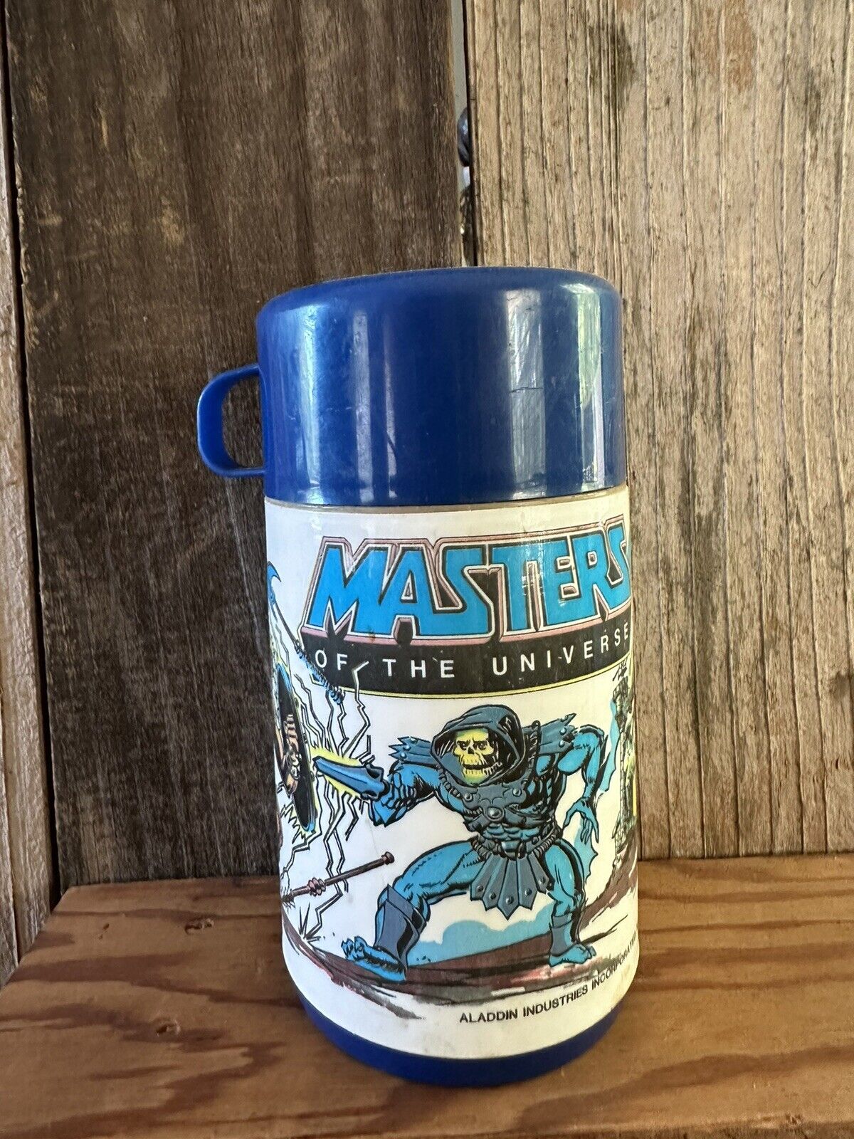 Vintage 1983 He-Man Masters of the Universe Aladdin Thermos