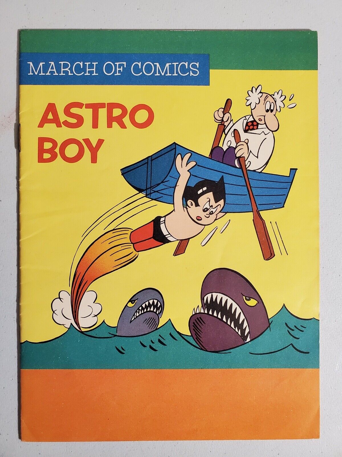 MARCH OF COMICS 285 2nd ASTRO BOY RARE GIVEAWAY PROMO 1966 PROMOTIONAL VFNM
