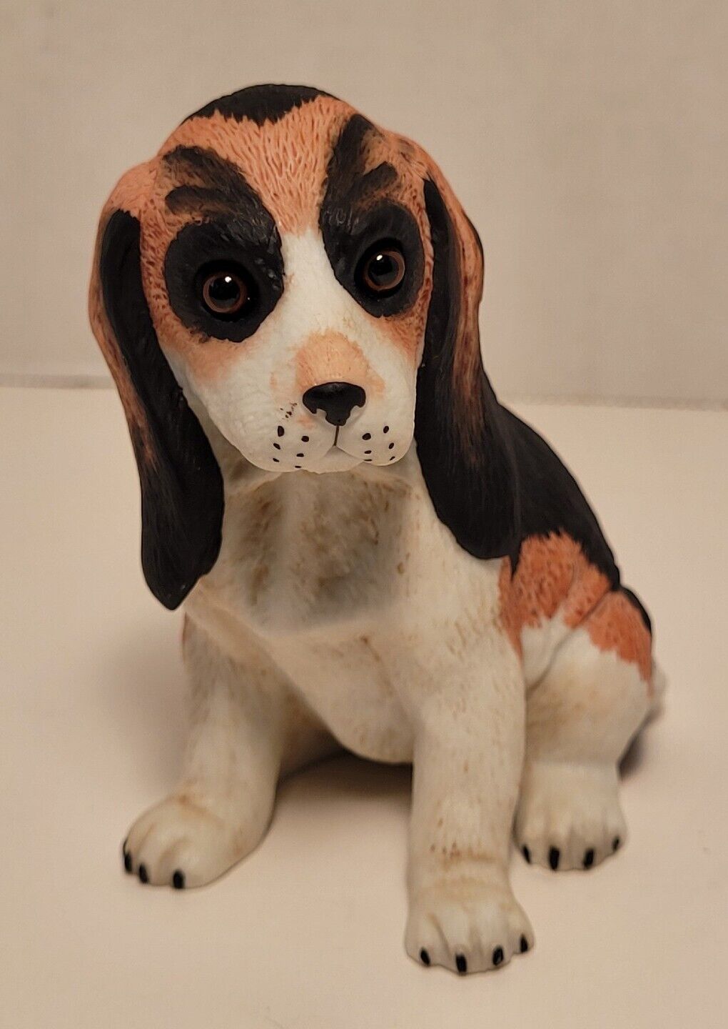 Lefton Basset Hound Dog Figurine Collectible 1985