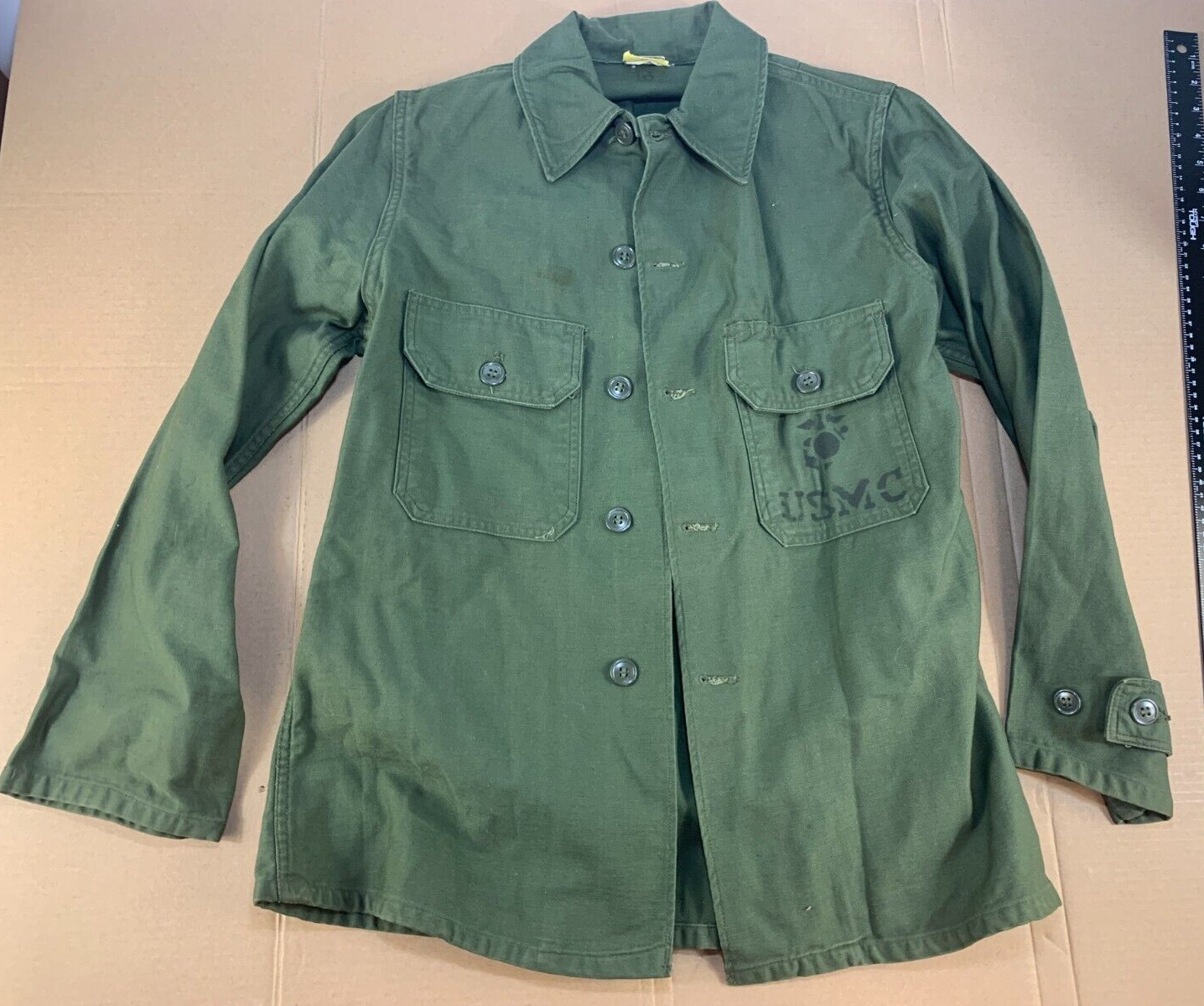 Vintage Minty New NOS Vietnam War 60s 70s USMC Field Uniform Shirt Jacket Marine