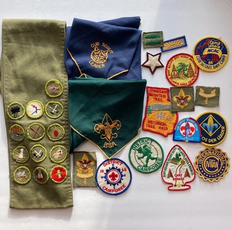 Vintage Boy Scout Badge Lot