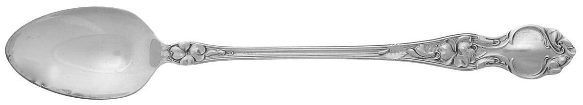 Wallace Silver Violet  Iced Tea Spoon 763168