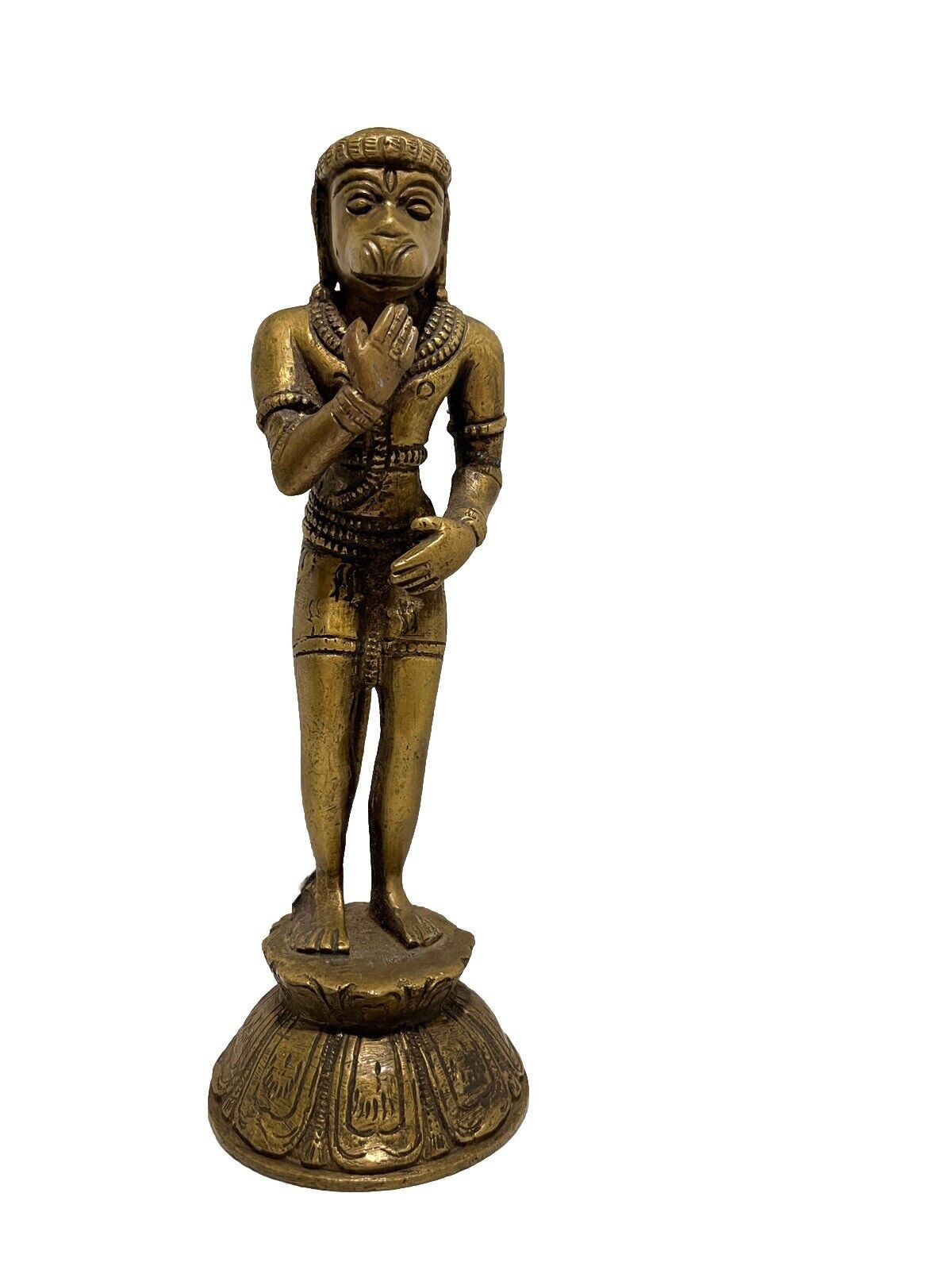 Hindu figure Hanuman or Monkey God - Antique Bronze