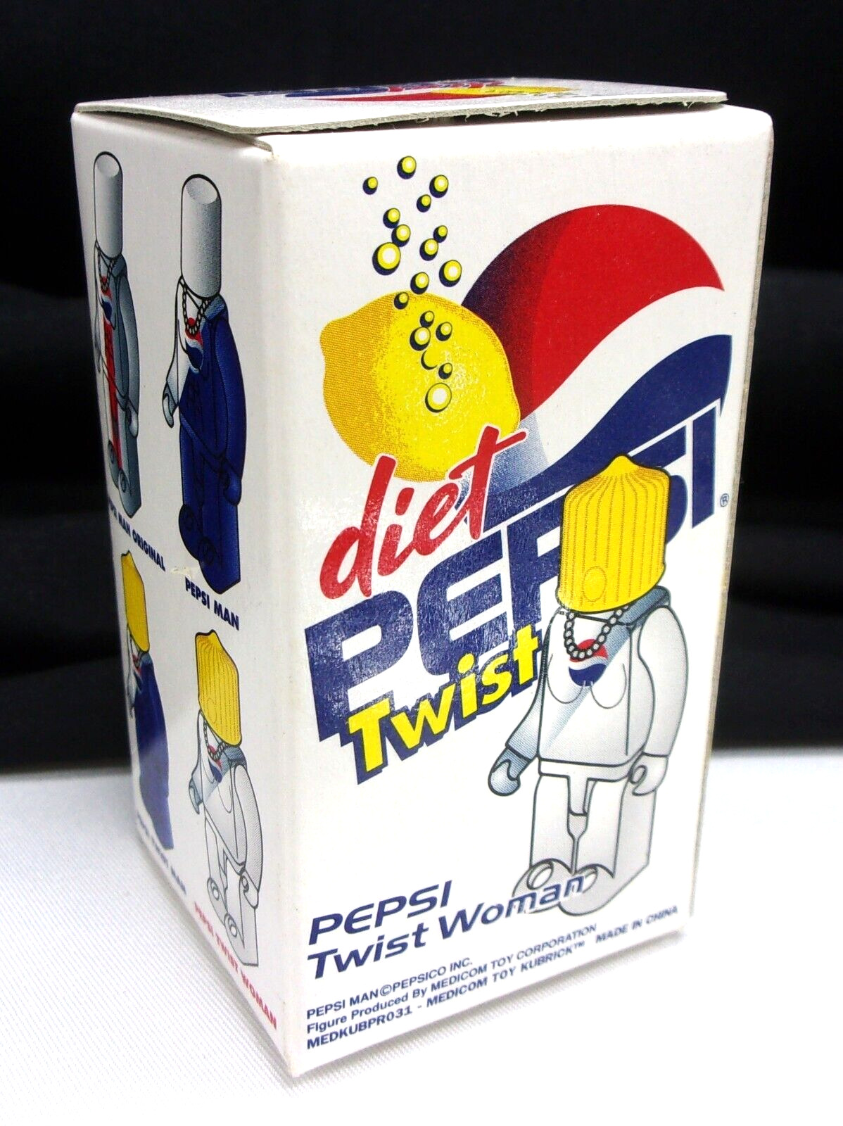 Pepsi Twist Woman - Vintage 2003 KUBRICK - Medicom Toy - Japan - Sealed