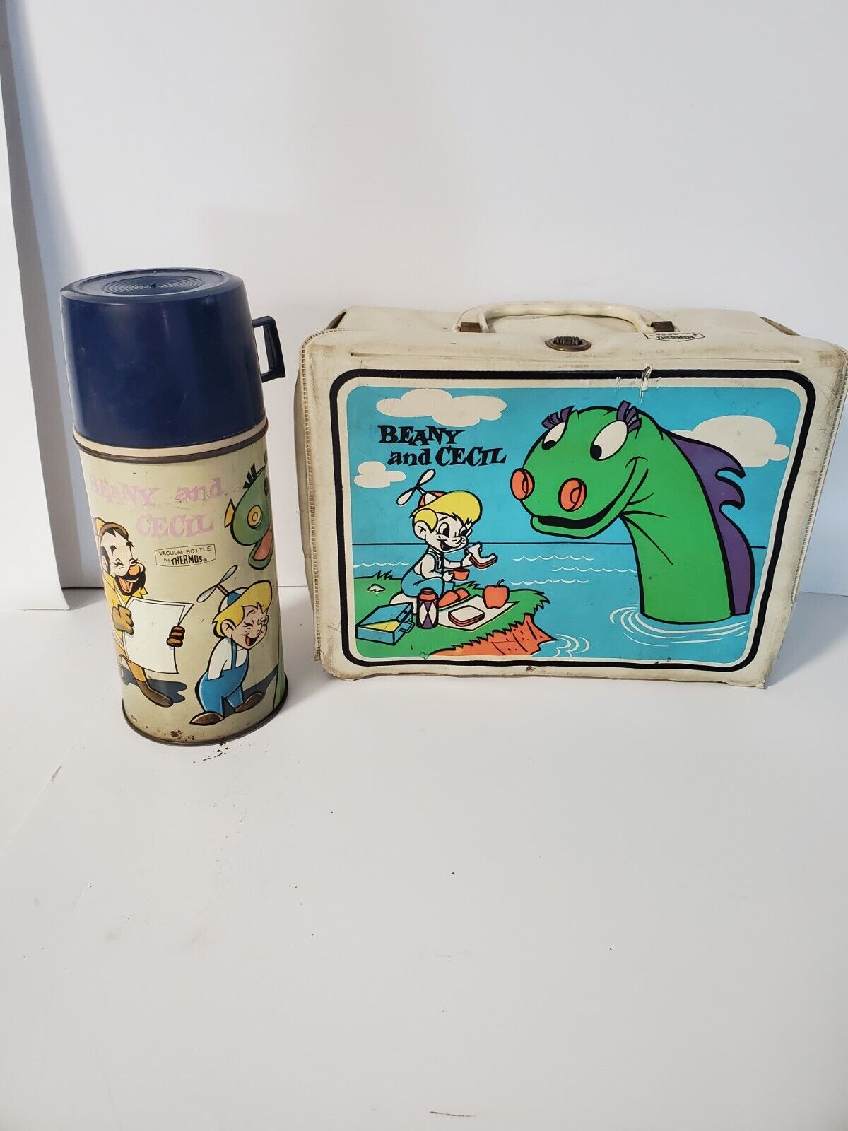 Beany and Cecil lunch box With Thermos