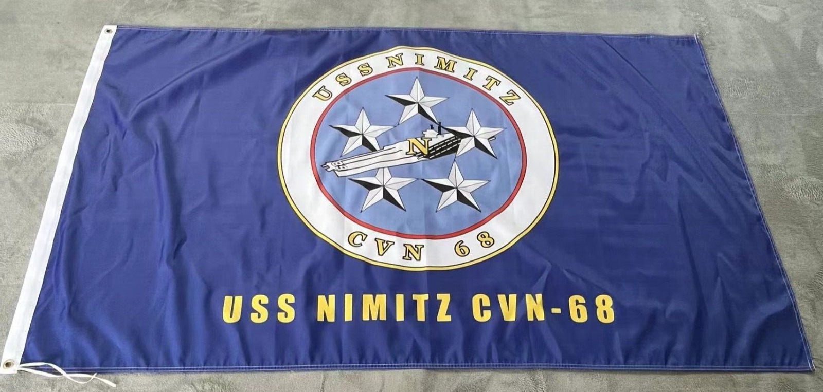 USN USS Nimitz CVN-68 3x5 ft Flag Banner