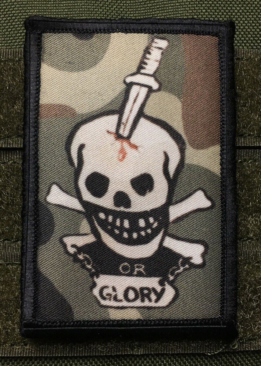  Aliens Death or Glory Morale Patch Colonial Marines Tactical Military Army Flag