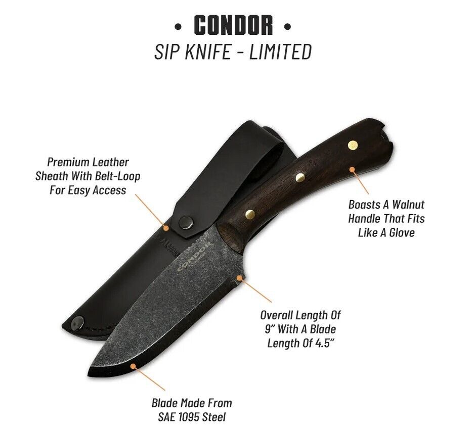 CONDOR SIP KNIFE–LIMITED EDITION