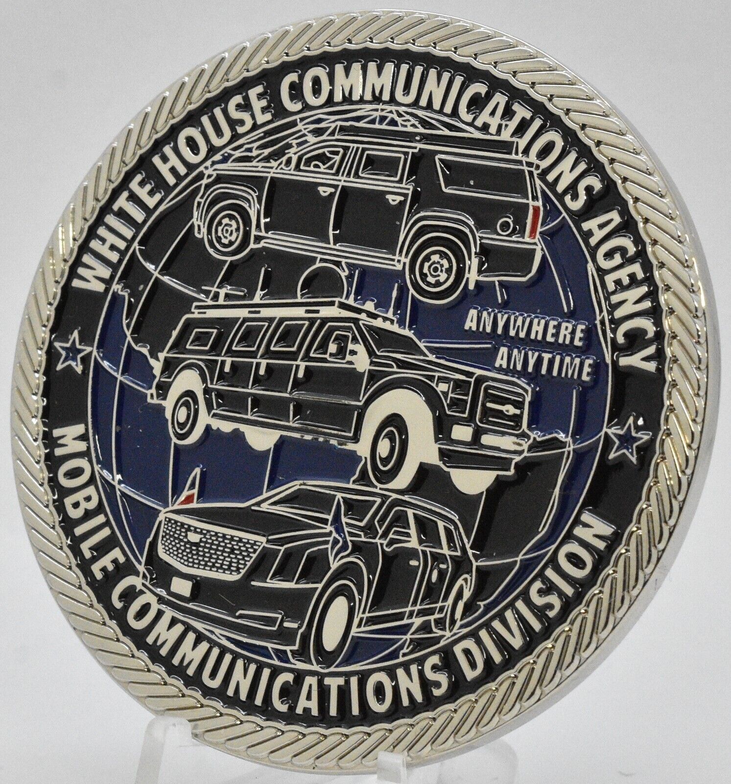 White House WHCA Communications Agency Mobile Division Challenge Coin
