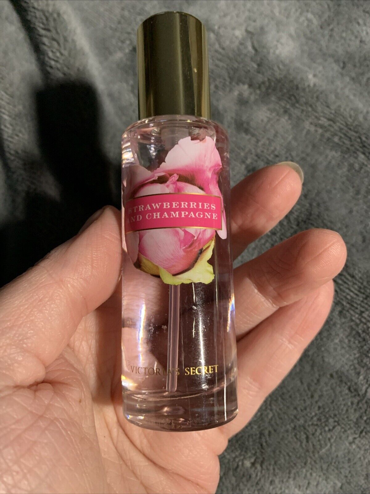Vintage Victoria's Secret Strawberries & Champage 1oz eau de Toilette Perfume