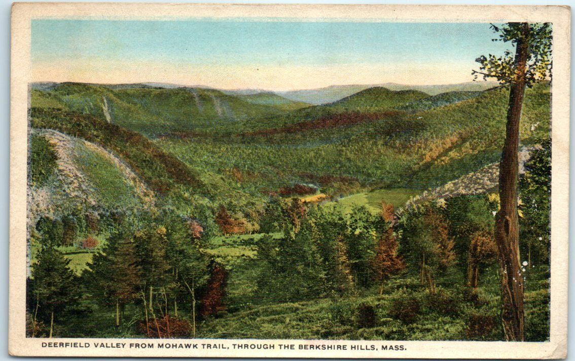 Deerfield Valley from Mohawk Trail, through the Berkshire Hills, Massachusetts