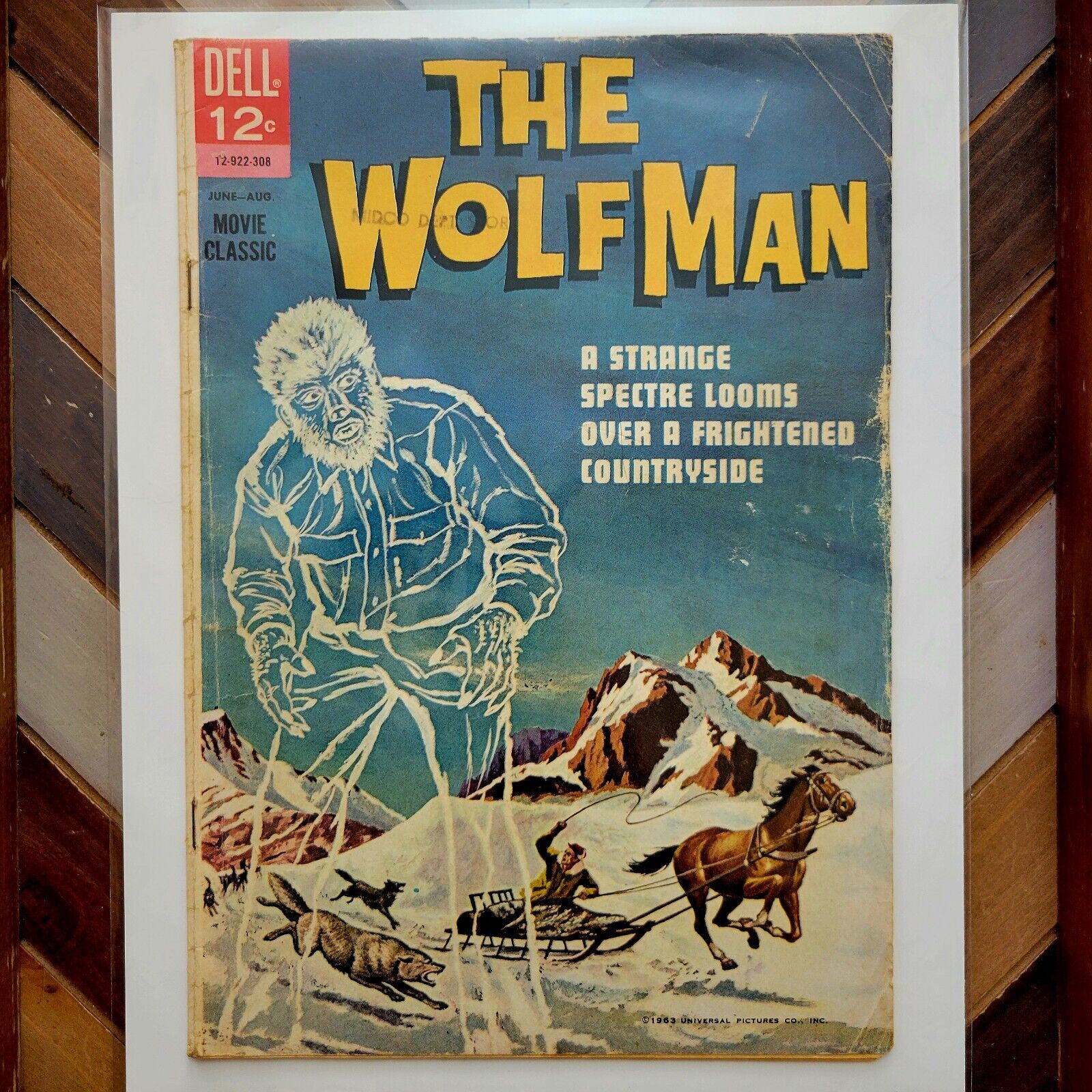 THE WOLFMAN #1 (DELL 1963) Series Premiere FIRST PRINT Silver Age MOVIE CLASSIC