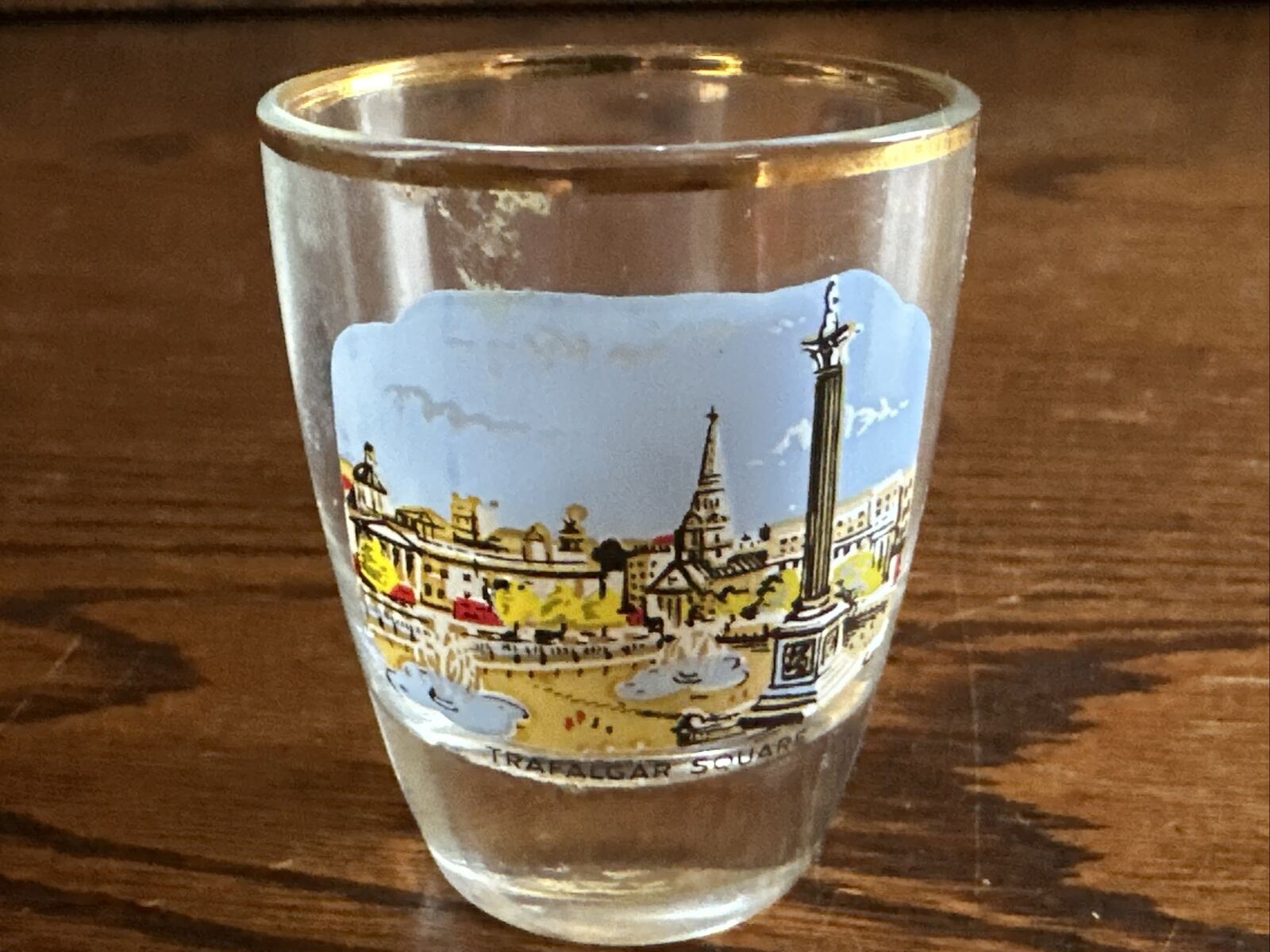 Vintage Souvenir Shot Glass \
